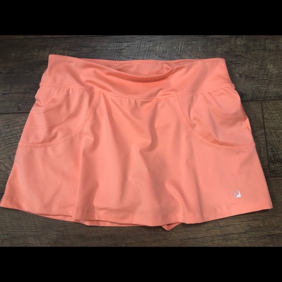 FILA Tennis Outfit Large Tangerine - Picture 7 of 8